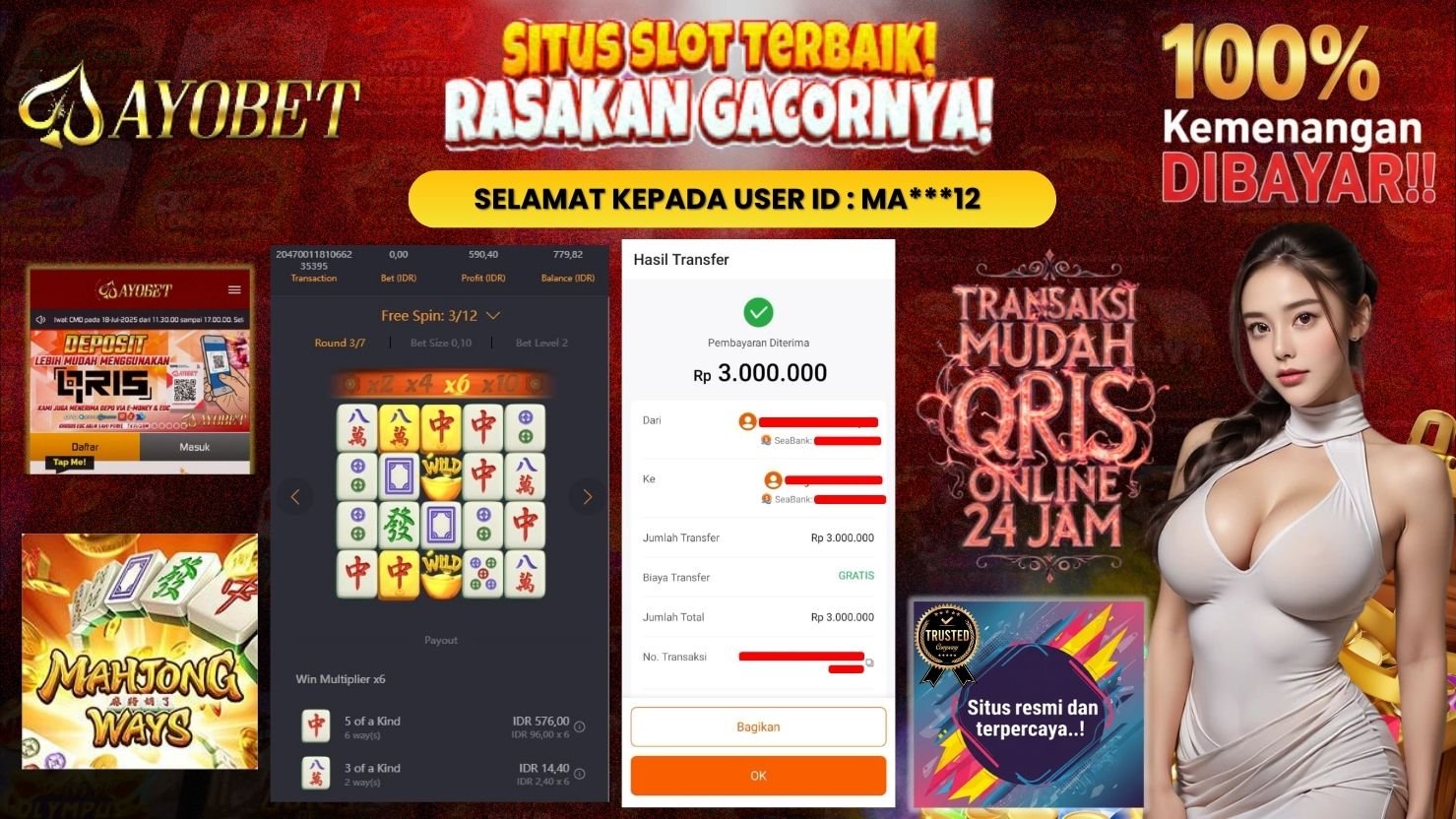 AYOBET JACKPOT SLOT MAHJONG WAYS
